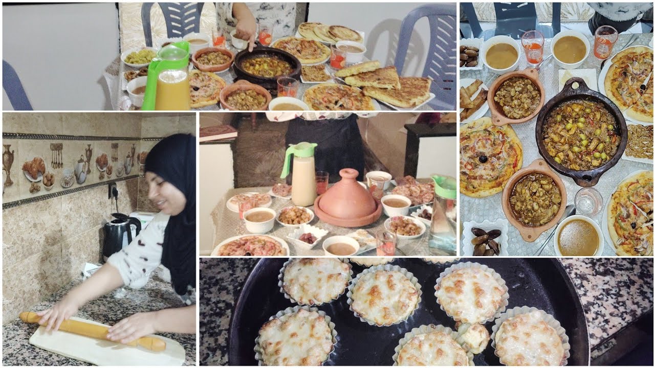 فطور تاني وتالث من رمضان 🌙 نتمنى يعجبكم وشاركت معكم العجين المورق ناجح  💯 👍