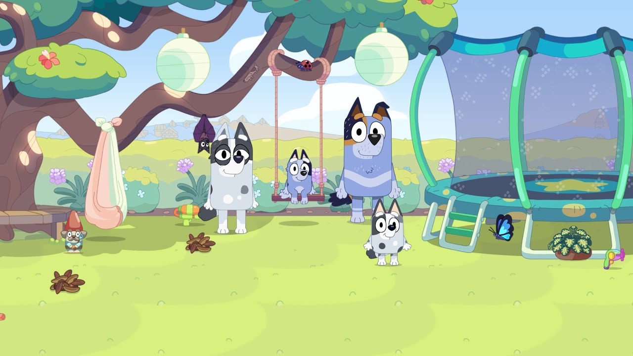 Bluey Muffin's Family Swing YouTube