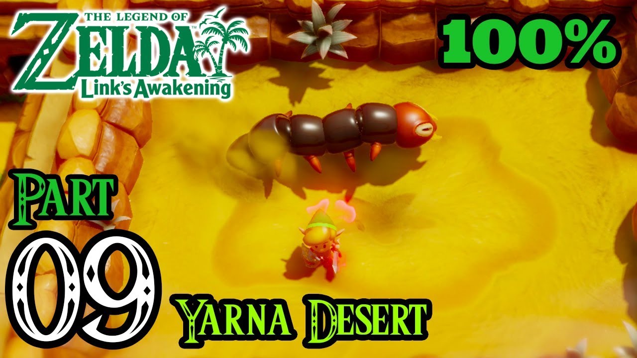 Zelda: Link's Awakening - Yarna Desert location, where to find