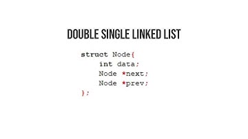 DOUBLE LINKED LIST - STRUKTUR DATA