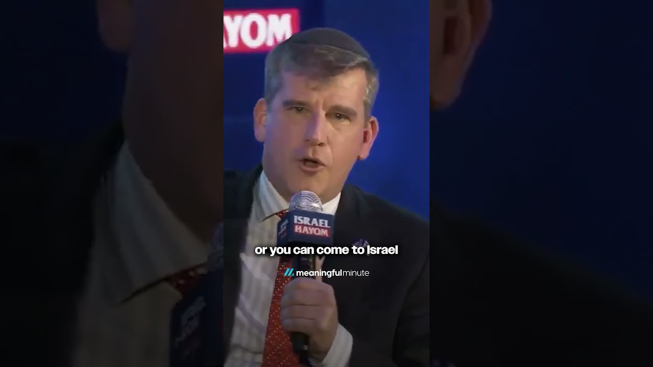 Chris Menahan: "Skip Miami" and "come straight to Israel."
