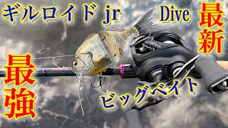 The latest and strongest big bait, the Gillroid Jr. Dive, was