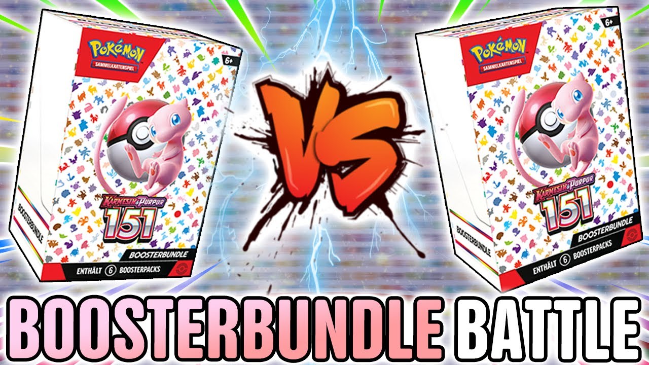 Boosterbundle Battle ⚔️ Pokemon 151 Booster Opening - YouTube