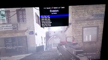 Presatation du mod menu Evasion MW3
