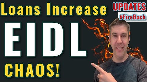 EIDL UPDATE - LOAN Increase CHAOS! Portal Glitches! Error with more than 1 Business?