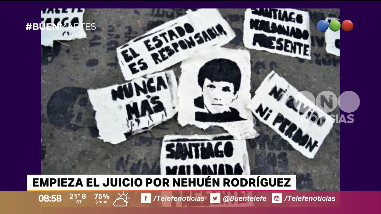 Empieza el juicio por Nehuén Rodríguez - Buen Telefe asaltos frustrados