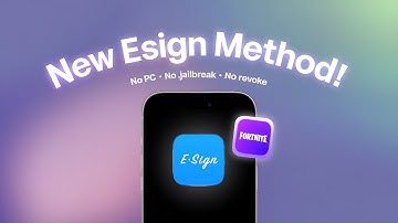 Updated Esign Method for iOS  | Install IPA Files on iPhone & iPad without PC & jailbreak no revoke