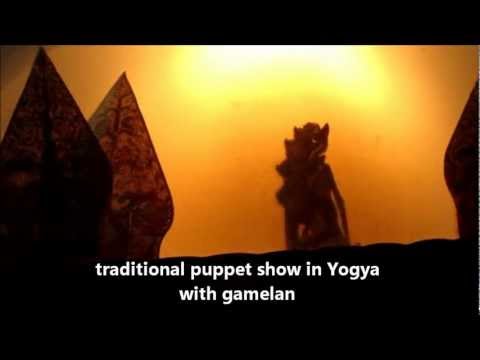 Puppet show in Yogyakarta, Java, Indonesia