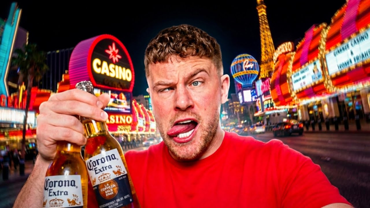 Напился до беспамятства в Лас-Вегасе
