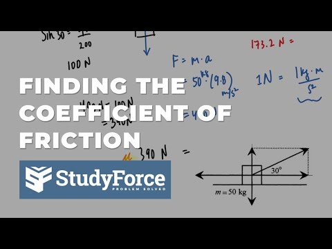 Video: Hvordan Finne Friksjonskoeffisienten