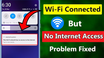 How To Fix WiFi Connected But No Internet Access On Android 2024 | No Internet Access Problem