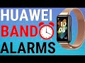 How To Set Alarms On Huawei Band 8