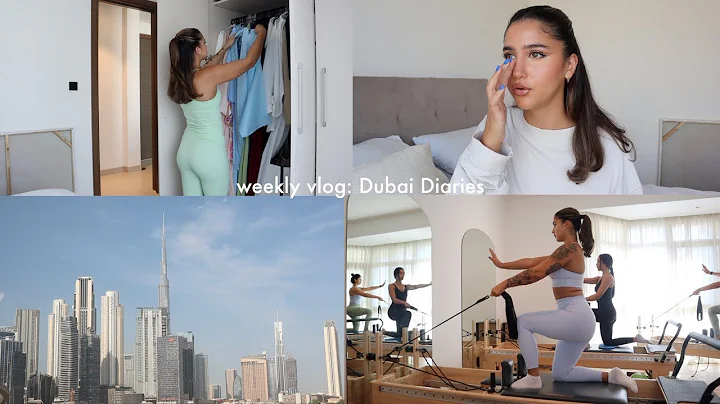 weekly vlog living in Dubai  productive days, handbag shopping, self care & pilates