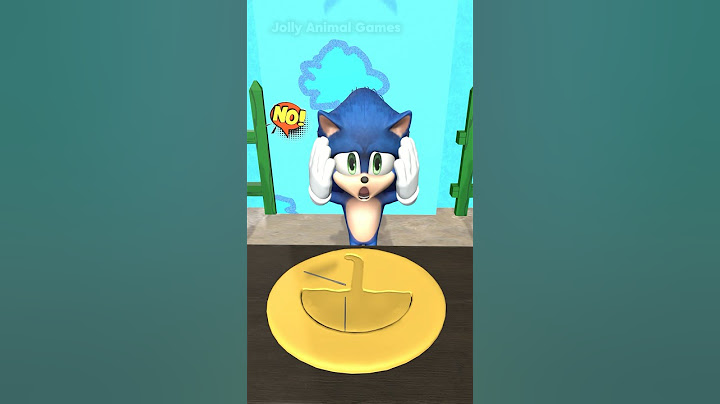 Sonic and Giant Dalgona Candy in Squid Game #sonic #squidgame #dalgona #funny