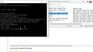Modifying Volume and Extending File System of an EC2 instance