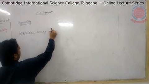 Pre-9th - [Science] - Lecture#5 - Muhammad Imran - CISC Online Lecture Series