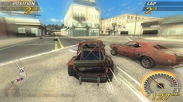 FlatOut 2 - Arch Linux, Wine 5.10, DXVK 1.7