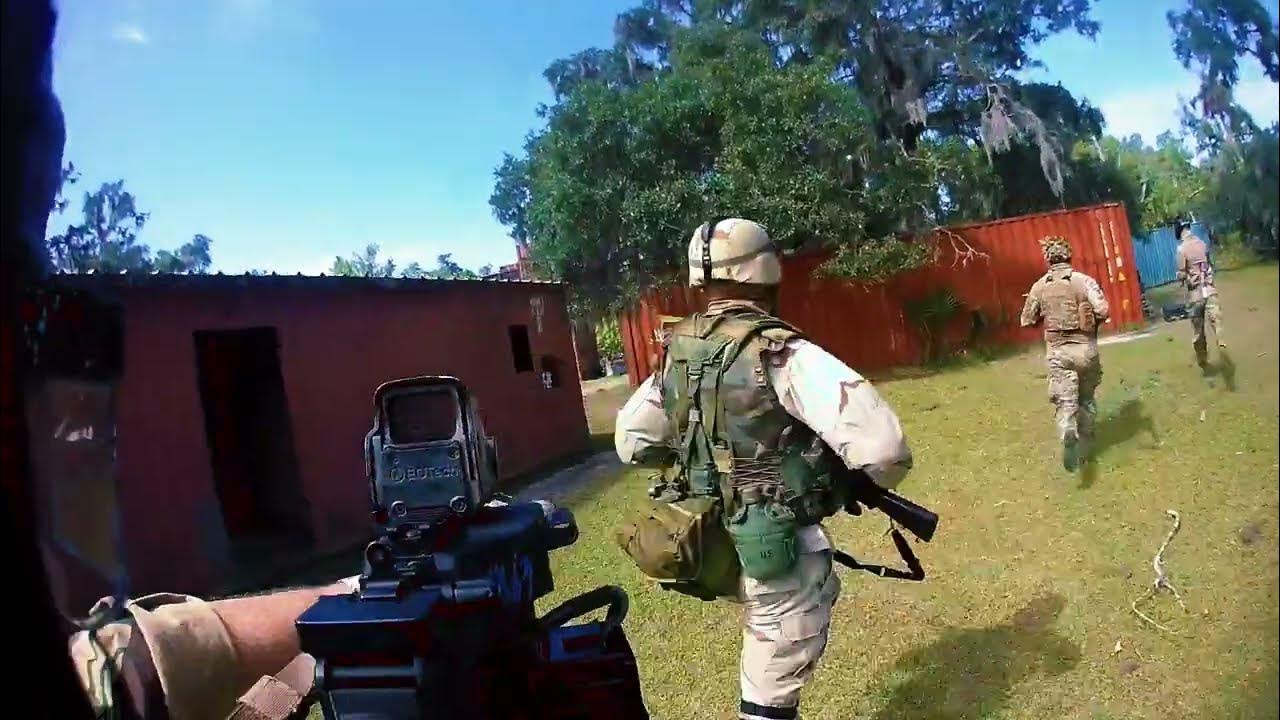 AIRSOFT LMG Scum Customs chopped+HPA stoner gameplay YouTube