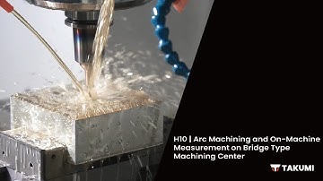 H10 Bridge Type Machining Center | Arc Machining and On-Machine Measurement