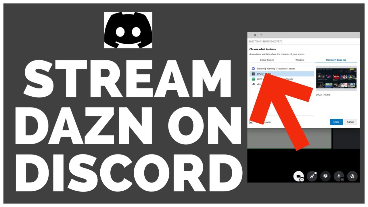 How To Stream DAZN on Discord 2023?