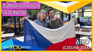 Eurovision 2024 | ESCUnited Interview with Aiko (Czechia)
