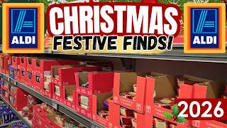 ALDI CHRISTMAS 2026 🎄 What's in Stores Festive Food, Treats & More!