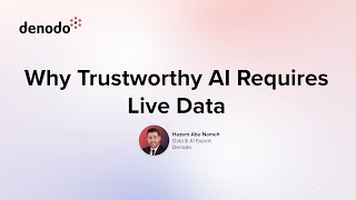 Data Dialogues (Middle East Edition) - Why Trustworthy AI Requires Live Data