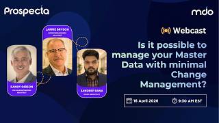 Is it possible to manage your Master Data with minimal Change Management?
