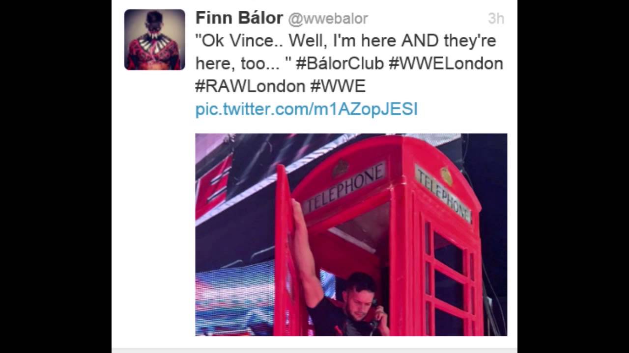 Finn Balor to Debut on Raw