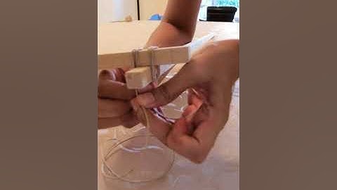 a way to tie two slat together (Japanese Square Lashing Mark II)