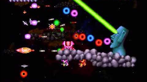 Gradius Gaiden BGM 05 - Stage 4 "Moai" (Ruins of Silence)