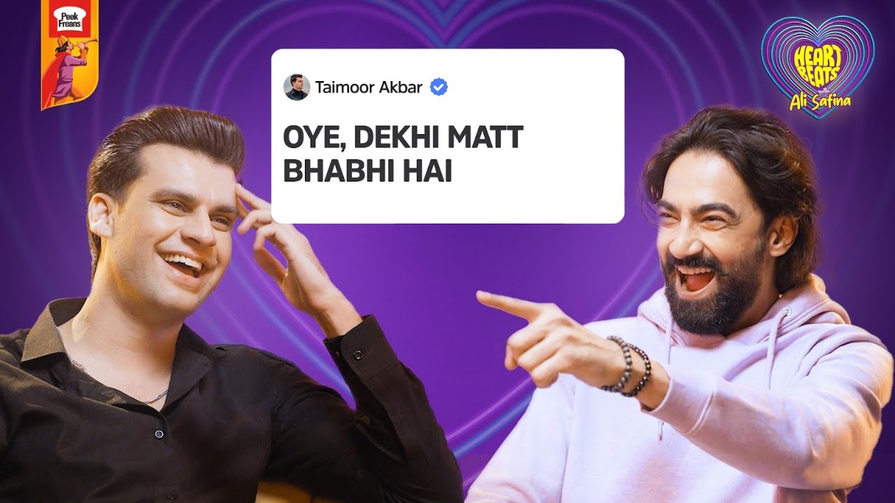 Um… who did Tamoor say that for?| Heart Beats with Ali Safina – Episode 8