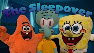 Spongebob's Sleepover!  Spongebob Plush Ep10