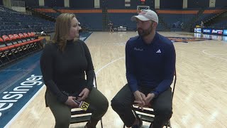Courtney Harrison's full interview with Bucknell Head Coach John Griffin III about Pat Behan