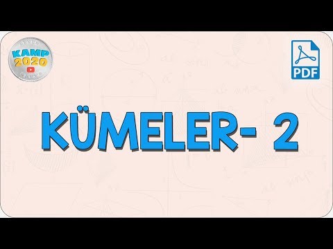 Kümeler 2 | Kamp2020