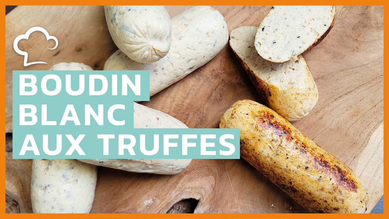 Boudin blanc aux truffes maison | Recette Food’Cuisine