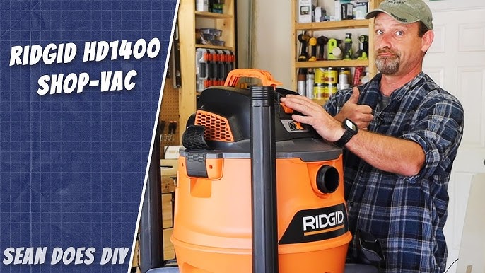 RIDGID® 12 Gallon High Performance Wet/Dry Vac