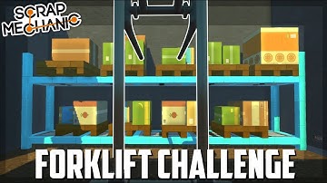 Multiplayer FORKLIFT CHALLENGE! PISTON UPDATE! - Scrap Mechanic Multiplayer Monday