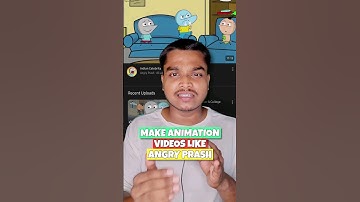 Make Animation Videos Like Angry Prash #techshorts #mrtechite