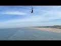 Bungy jumping Scheveningen, The Hague, The Netherlands, May 2020