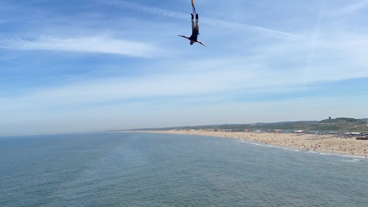 Bungy jumping Scheveningen, The Hague, The Netherlands, May 2020 YouTube