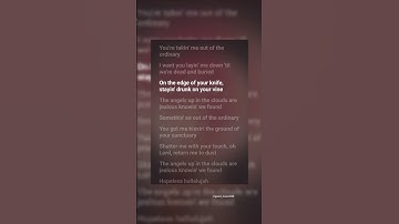Thumbnail of Ordinary-Alex Warren #ordinary #alexwarren #fypage  #youtubemusic  #lyrics #viralsongs #emotional