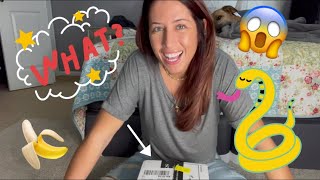 Unboxing a Banana Butter Ball Python #reptiles #unboxing #ballpython