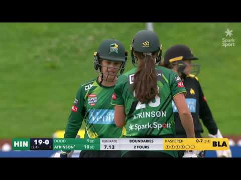 Power at the top! | Blaze v Hinds | SHORT HIGHLIGHTS | Dream11 Super Smash | Basin Reserve