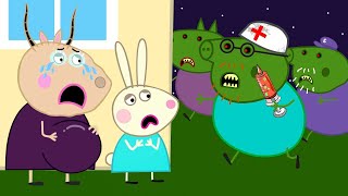 Zombie Apocalypse, Zombie Appears To Visit Teacher Peppa Pig| Peppa Pig Funny Animation