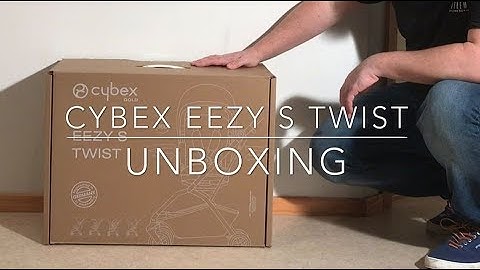 Unboxing a Brand New Cybex Eezy S Twist and Preparing it for Use