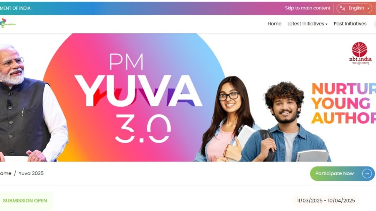 YUVA 3.0 - Prime Minister's Scheme for Mentoring Young Authors ...