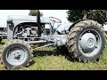 Ferguson 4WD "Selena Conversion" in the field ploughing w/ Ferguson Disc Plough | Ferguson Days 2022