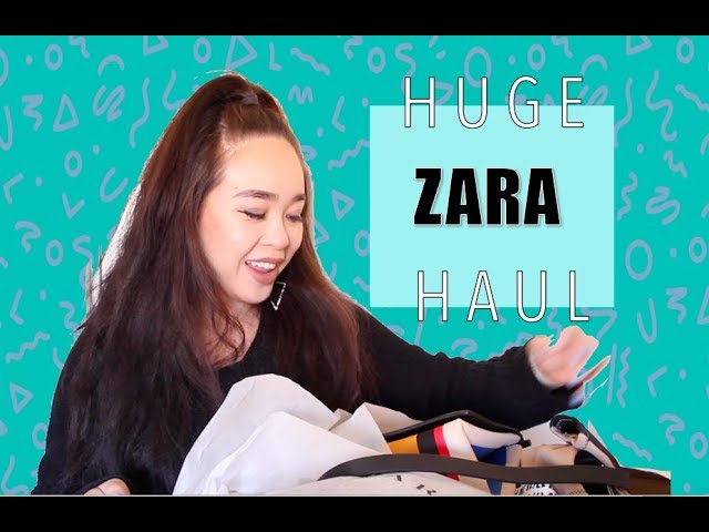HUGE ZARA SALE HAUL 2018 | Try-On - YouTube