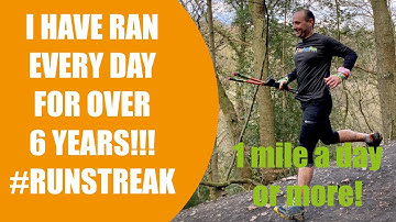 RUN STREAK!!! I HAVE RAN EVERY DAY FOR 6+ YEARS! Should you start a run streak too?
